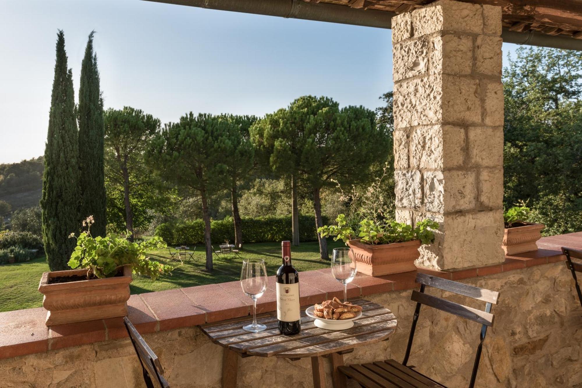 Il Villino Farmhouse Кастелина ин Шианти Экстерьер фото